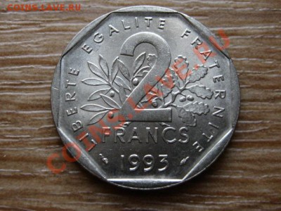 Франция 2 франка 1993 Жан Мулен  до 21.12.12 в 21.12 М - IMG_8345