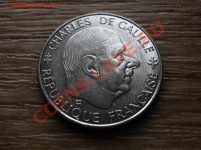 Франция 1 франк 1988 Шарль ДеГолль до 21.12.12 в 21.12 М - IMG_8255