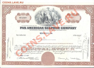 Акция pan american sulphur company, Inc________________24.12 - pan american sulphur company_resize
