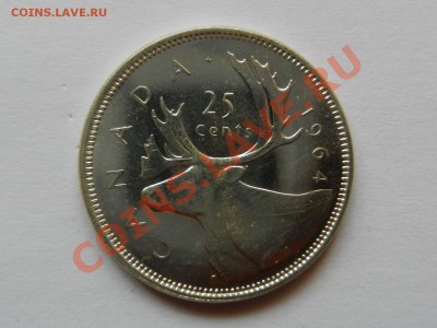 Канада, 25 центов 1964 BU PL до 21-12-12 22-00 - RSCN0472.JPG