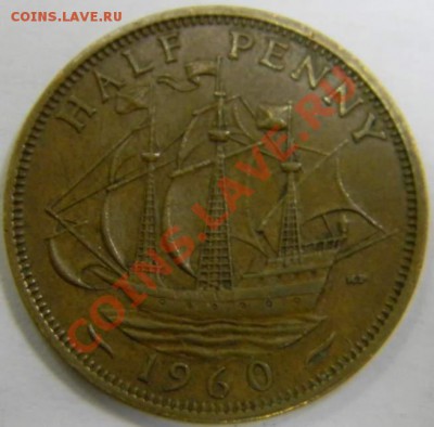 2 пенни Британия 1960г. - DSCN4428_thumb