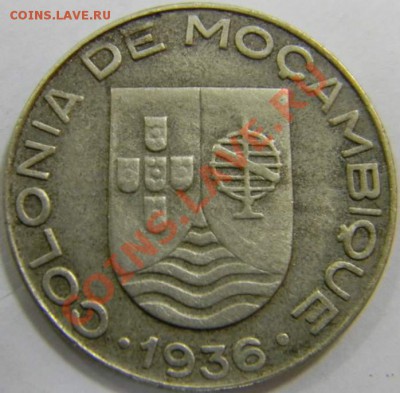 1 эскудо Португалия колония Мозамбик 1936г. - DSCN4464_thumb