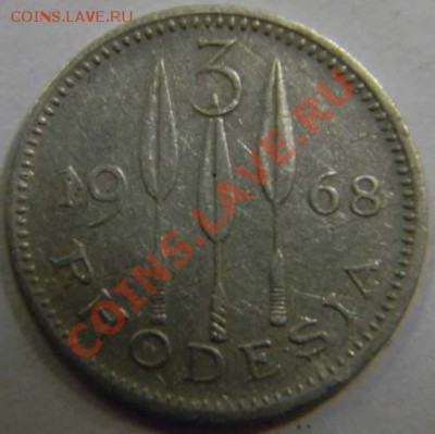3 пенса Родезия 1968г. - DSCN4479_thumb
