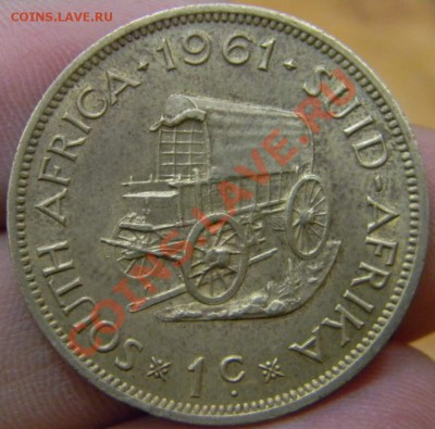 1 цент Южная Африка 1961г. - DSCN4499_thumb