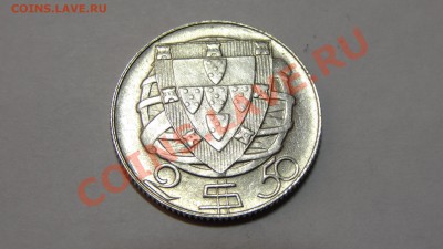 Португалия 2,5 эскудо 1951 Парусник до 24.12. в 22:00 - DSC00904.JPG