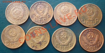 5 копеек 1930г,40г,49,53,54,55,56,57. - DSC02351.JPG