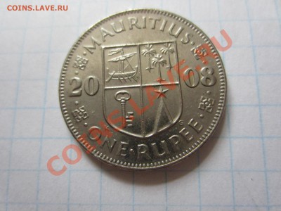 Маврикий 1 рупия 2008, до 25.12.2012 в 22.00 мск. - IMG_5655