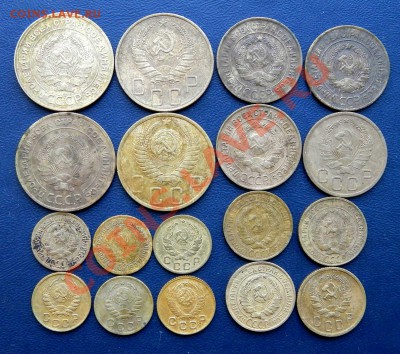 5,3,2,1 коп. 1928-49 г. (18шт.) до 24.12.12. в 22.00 мв - PC210005.JPG