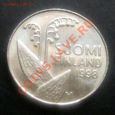 ФИНЛЯНДИЯ 10 пенни (1998) до 26.12 (22.00) - Финляндия 10 пенни (1998) А