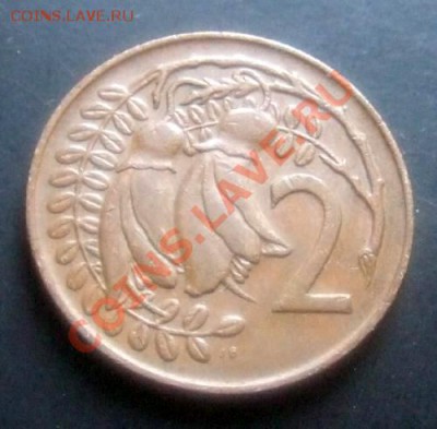 НОВАЯ ЗЕЛАНДИЯ 2 цента (1974) до 26.12 (22.00) - Новая Зеландия 2 цента (1974) Р