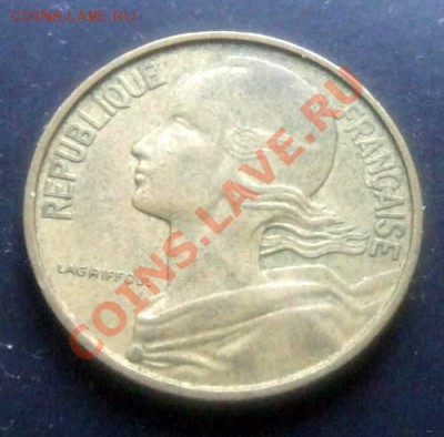 ФРАНЦИЯ 10 сантимов (1970) до 26.12 (22.00) - Франция 10 сантимов (1970) А