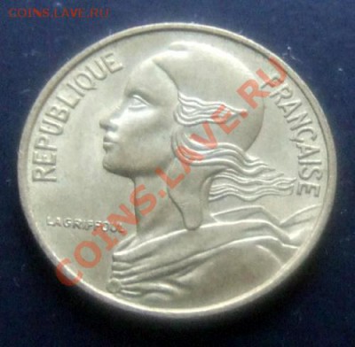 ФРАНЦИЯ 5 сантимов (1979) до 26.12 (22.00) - Франция 5 сантимов (1979) А