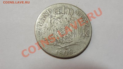 Ag Бавария 6 крейцеров 1808 до 25.12. в 22:00 - DSC00900.JPG