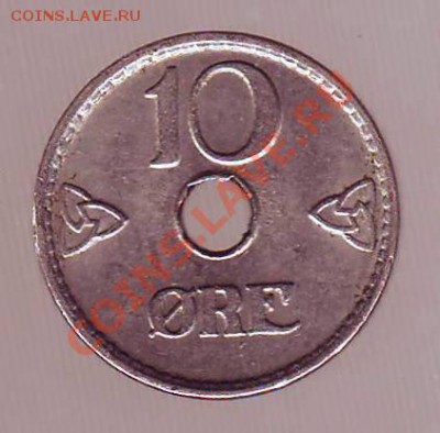 НОРВЕГИЯ.10 ОРЕ.1949. до 27.12.12 в 22.00мск - норвегия 10 оре 1949 10001.JPG