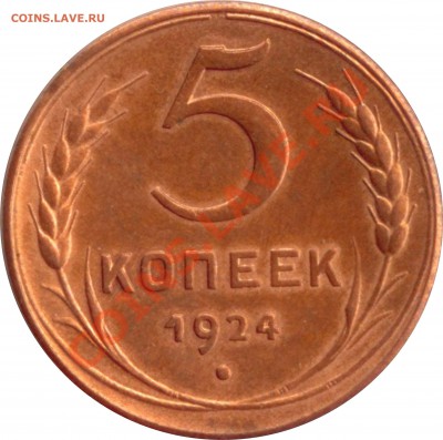 5 Копеек 1924 г. до 24.12.12г.в 22:00 мск. - 1