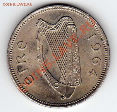 ИРЛАНДИЯ ШИЛЛИНГ 1964 БЫК ДО 27.12.12 В 22.00МСК (3992) - img494