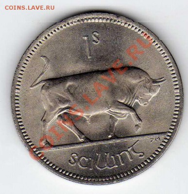 ИРЛАНДИЯ ШИЛЛИНГ 1966 БЫК ДО 27.12.12 В 22.00МСК (3992) - img521