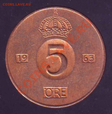 ШВЕЦИЯ.5 ОРЕ.1963. до 28.12.12 в 22.00мск - швеция 5 оре 1963.1.JPG