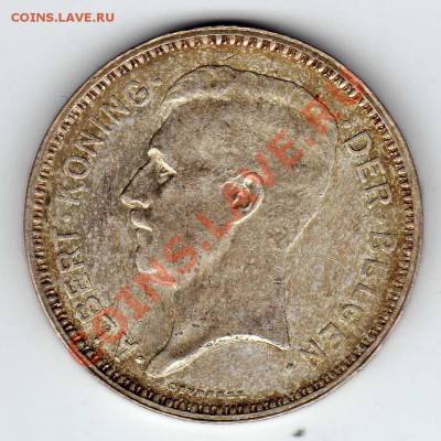 Ag БЕЛЬГИЯ 20 ФРАНКОВ 1934 ДО 27.12.12 В 22.00МСК (3865) - img527