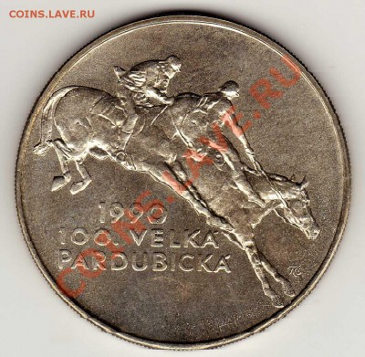 Ag ЧСФР 100 КРОН 1990 СКАЧКИ ДО 27.12-22Ч (2198) - img539