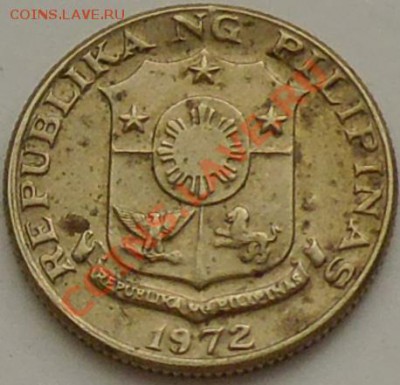 ФИЛИППИНЫ - 10 сентимо 1972 - до 29 ДЕКАБРЯ - 156
