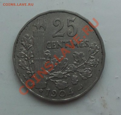 Франция 25 сантим 1904г до 29.12.12 в 22.00 - 101_2689