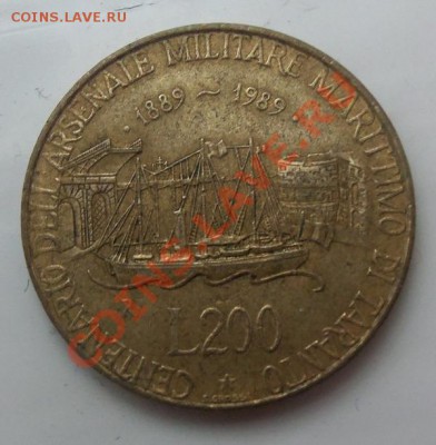 Италия 200 лир 1989г Корабли до 29.12.12 в 22.00 - 101_2697
