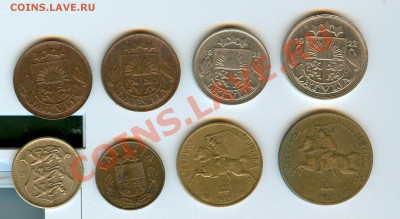 Монеты Прибалики на продажу - прибалтика2