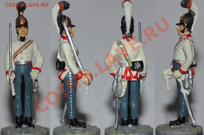 Оловянные солдатики - №30 Офицер Кавалергардского полка, 1804-1808 гг.