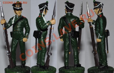 Оловянные солдатики - №35 Матрос Гвардейского экипажа,1812г.