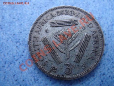 ЮАР: Ag-800 3 пенса 1933 Георг 5 до 28.12.12, 22-00 - DSC08776.JPG