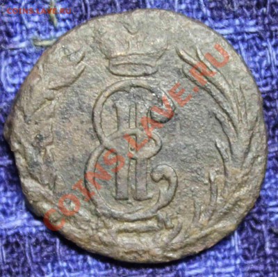 Полушка 1768КМ Сибирь - полушка 1768 - 4