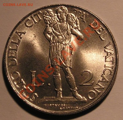 Ватикан, 2 Лиры 1941 "Пастух с ягнёнком" СОХРАН ! (27.12) - P1010283.JPG