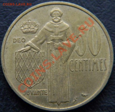 50 сантимов Монако 1962 г. - DSCN4572.JPG