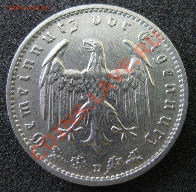 1 марка Германии(3 Рейх), 1934D + 1935A!!Состояние на фото! - IMG_2465.JPG