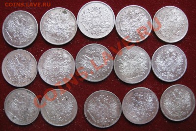 25 пенни Рус. Фин. Лот 50 шт. Разные года до 03.01.2013 - image