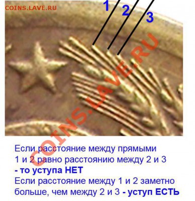 10 копеек 1980 Ф-151? - уступы