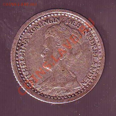 НИДЕРЛАНДЫ.10 ЦЕНТОВ.1919. до 05.01.13 в 22.00мск - нидерланды 10 центов 1919 2.JPG