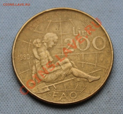 200 лир, Италия, 1980 г.ФАО - Межд.женский год до 6.01.13г. - IMG_4097.JPG
