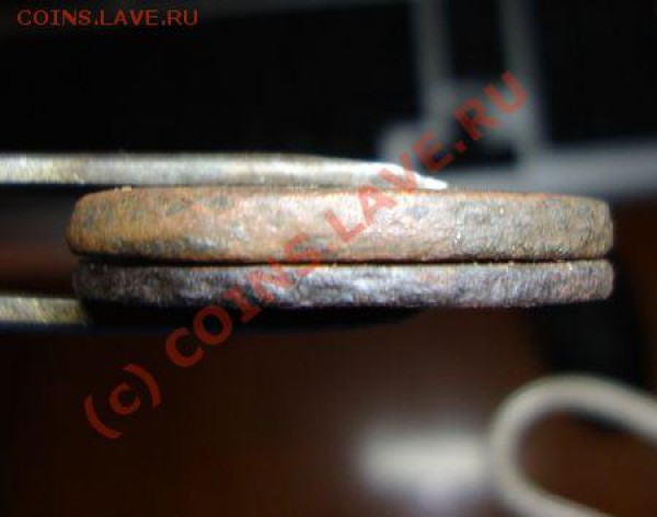 А такое бывает???5 копеек 1726 - монетос