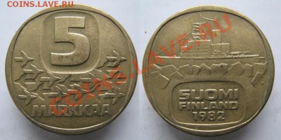 Финляндия 5 марок 1982 (ледокол) до 06-01-13  22-00 - Финляндия 5 марок 1982