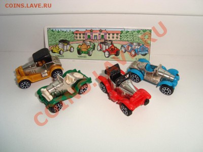 Игрушки от киндер сюрпризов - Машинки.JPG