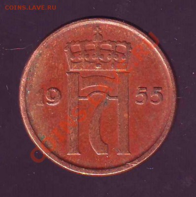 НОРВЕГИЯ.2 ОРЕ.1955. до 08.01.13 в 22.00мск - норвегия 2 оре 1955 2.JPG