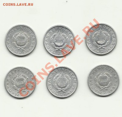 1 форинт 1969.1970.1981.1983гг - 1forint 2