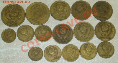 Кучка монет - 1-2-3-5 коп 60-е года - до 04-01-13 - 22