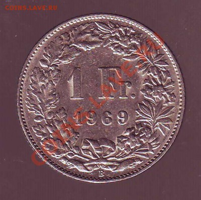 ШВЕЙЦАРИЯ.ФРАНК.1969. до 09.01.13 в 22.00мск - швейцария франк 1969 2.JPG
