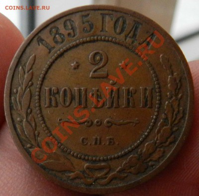 2 копейки 1895 СПБ ( не копанина  Желтая)  до 07.01.2013 - DSCN6256.JPG