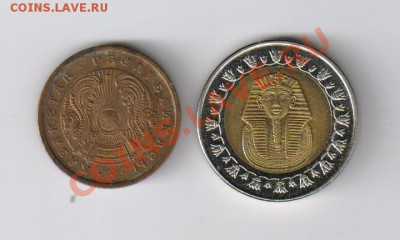 ДВЕ ИНОСТРАННЫЕ МОНЕТЫ с РУБЛЯ до 10.01.2013г 21-00 - 2 иностр. монеты 001