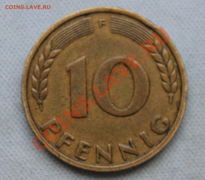 ГЕРМАНИЯ 10 пф.1949г.F  BANK DEUTSCHER LÄNDER до 10.01.13г. - IMG_4316.JPG