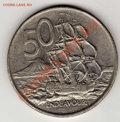 Н.ЗЕЛАНДИЯ 50 ЦЕНТОВ 1982 КОРАБЛЬ ДО 10.01.13 В 22.00 (4142) - img786